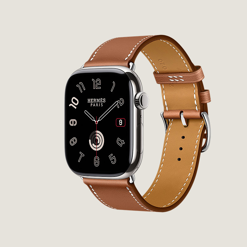 Series&nbsp;11 case & Band Apple Watch Hermès Single Tour 46&nbsp;mm