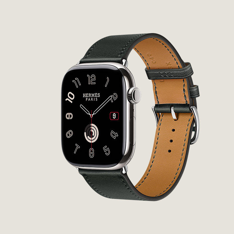 Series&nbsp;11 case & Band Apple Watch Hermès Single Tour 46&nbsp;mm