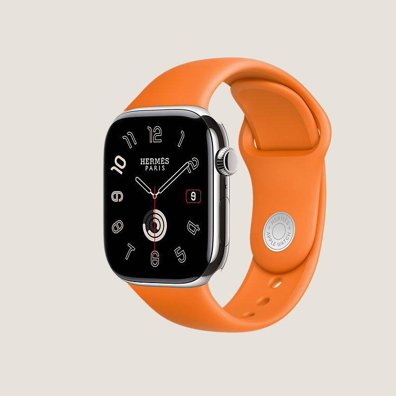 Series&nbsp;11 case & Band Apple Watch Hermès Single Tour 46&nbsp;mm Deployment Buckle