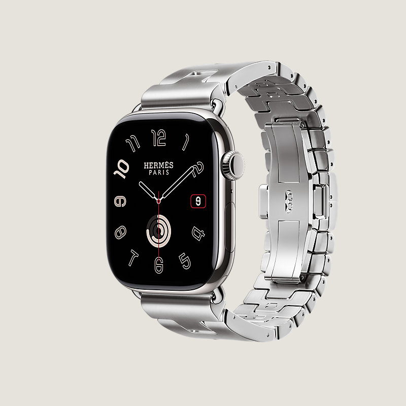 Series&nbsp;11 case & Band Apple Watch Hermès Single Tour 46&nbsp;mm Grand H