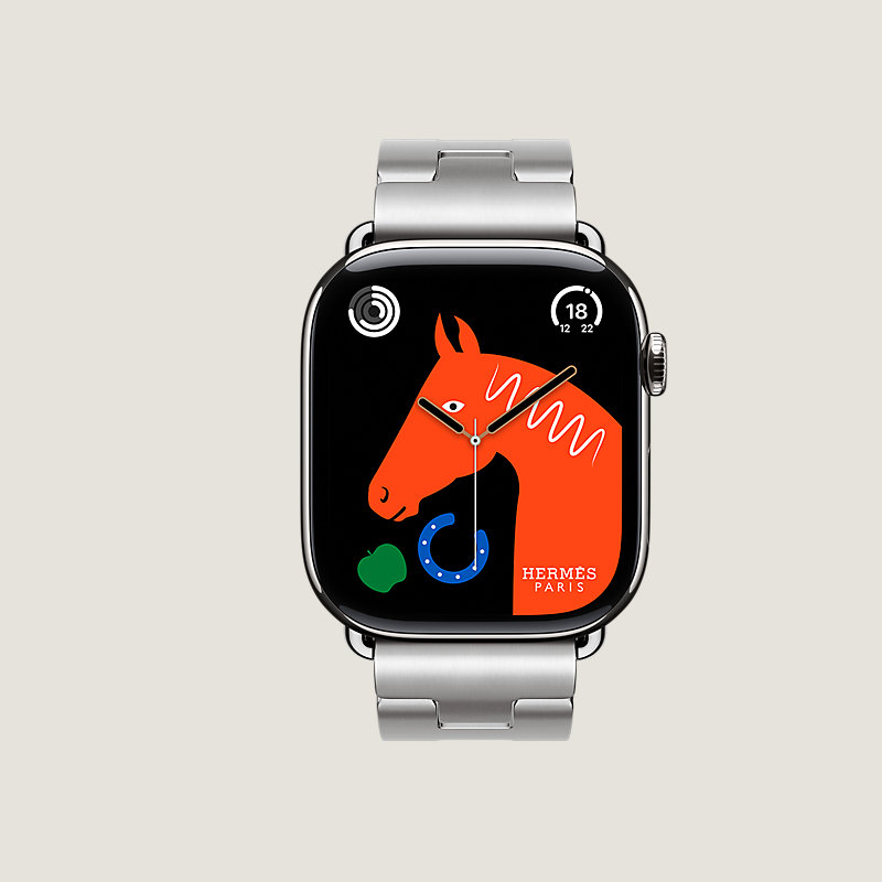 Series&nbsp;11 case & Band Apple Watch Hermès Single Tour 46&nbsp;mm Grand H