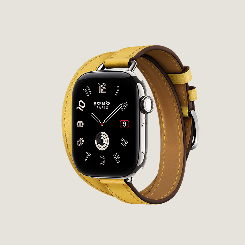 Series&nbsp;12 case & Band Apple Watch Hermès Double Tour 42&nbsp;mm Attelage, View: side, view 3 of 3