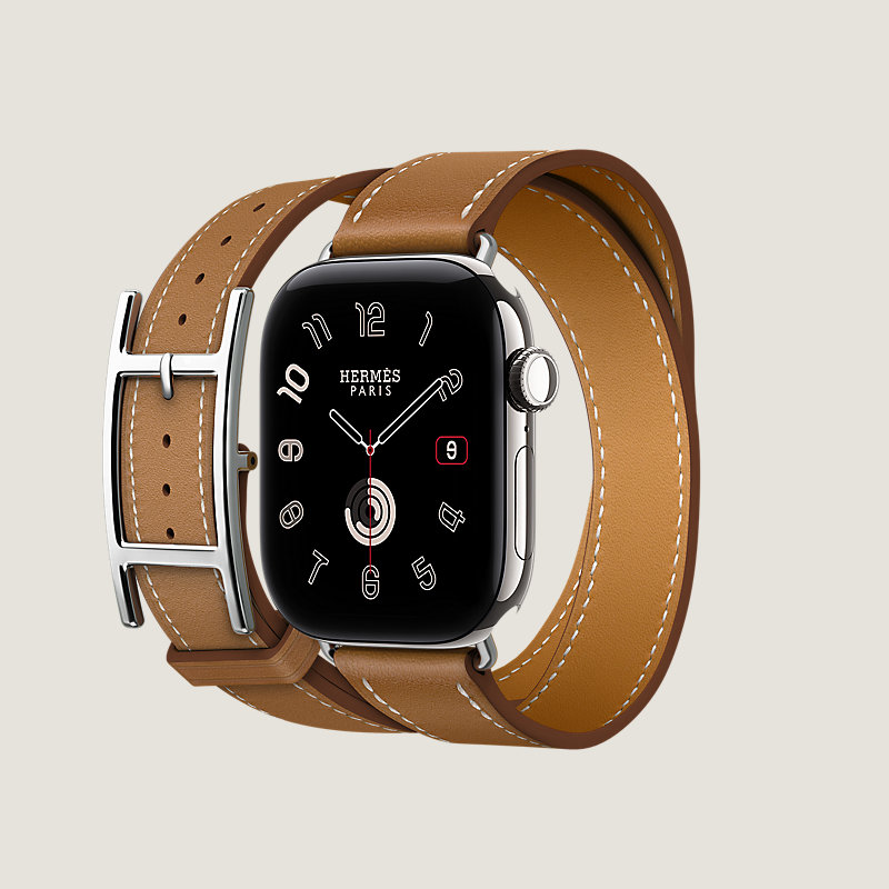Series&nbsp;12 case & Band Apple Watch Hermès Double Tour 42&nbsp;mm Hapi, View: side, view 3 of 3