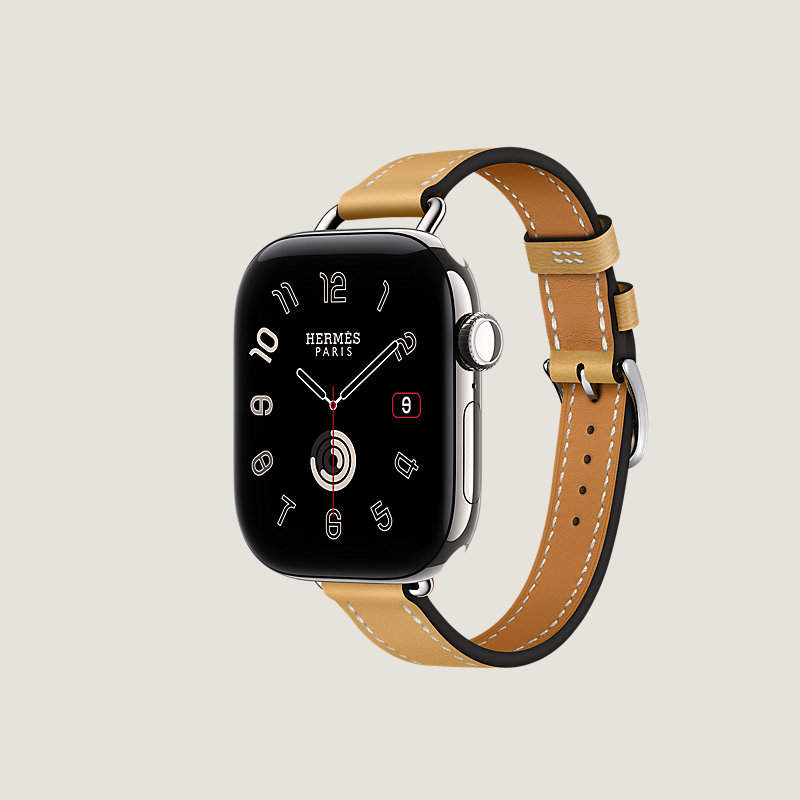 Series&nbsp;12 case & Band Apple Watch Hermès Single Tour 42&nbsp;mm Attelage, View: side, view 3 of 3