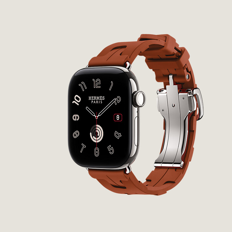 Series&nbsp;12 case & Band Apple Watch Hermès Single Tour 42&nbsp;mm Deployment Buckle Kilim, View: side, view 3 of 3