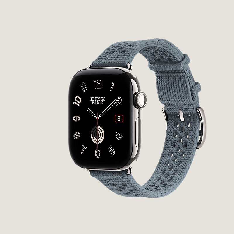 Series&nbsp;12 case & Band Apple Watch Hermès Single Tour 42&nbsp;mm Neo Tricot, View: side, view 3 of 3