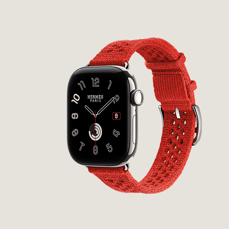Series&nbsp;12 case & Band Apple Watch Hermès Single Tour 42&nbsp;mm Neo Tricot, View: side, view 3 of 3