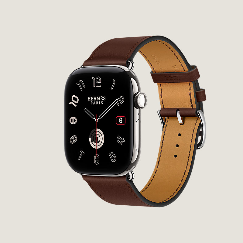 Series&nbsp;12 case & Band Apple Watch Hermès Single Tour 46&nbsp;mm, View: side, view 3 of 3