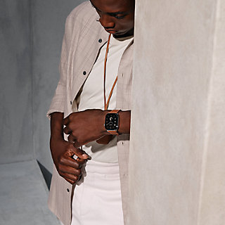 Series 12 case & Band Apple Watch Hermès Single Tour 46 mm