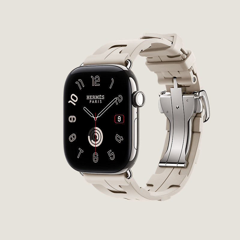 Series&nbsp;12 case & Band Apple Watch Hermès Single Tour 46&nbsp;mm Deployment Buckle Kilim, View: side, view 3 of 3