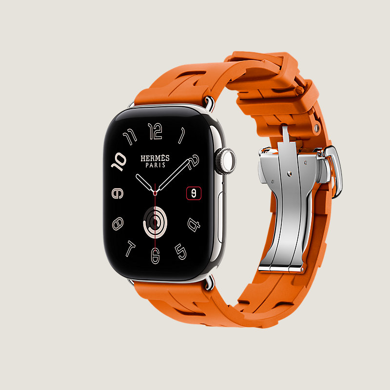 Series&nbsp;12 case & Band Apple Watch Hermès Single Tour 46&nbsp;mm Deployment Buckle Kilim, View: side, view 3 of 3