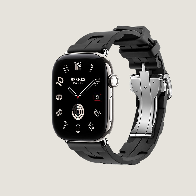 Series&nbsp;12 case & Band Apple Watch Hermès Single Tour 46&nbsp;mm Deployment Buckle Kilim, View: side, view 3 of 3