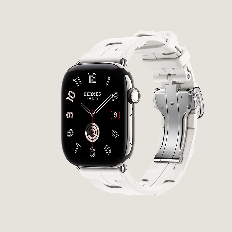 Series&nbsp;12 case & Band Apple Watch Hermès Single Tour 46&nbsp;mm Deployment Buckle Kilim, View: side, view 3 of 3