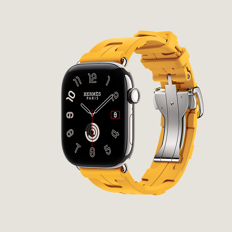 Series&nbsp;12 case & Band Apple Watch Hermès Single Tour 46&nbsp;mm Deployment Buckle Kilim, View: side, view 3 of 3