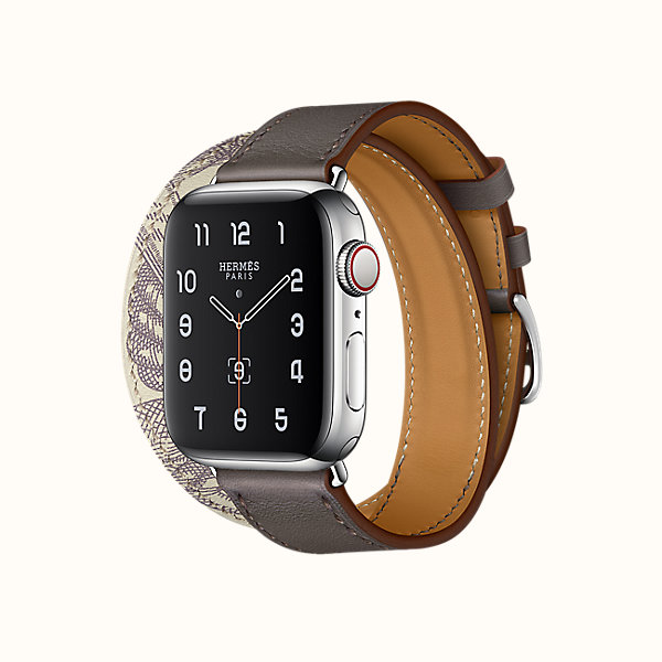 Series 5 case & Band Apple Watch Hermes Double Tour 40 mm ...