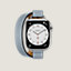 Series&nbsp;7 case & Band Apple Watch Hermes Double Tour 41&nbsp;mm&nbsp;Attelage, View: front, front, view 1 of 4