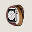 Series&nbsp;7 case & Band Apple Watch Hermes Double Tour 41&nbsp;mm&nbsp;Attelage, View: side, side, view 2 of 3