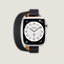Series&nbsp;7 case & Band Apple Watch Hermes Double Tour 41&nbsp;mm&nbsp;Attelage, View: front, front, view 1 of 3