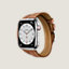 Series&nbsp;7 case & Band Apple Watch Hermes Double Tour 41&nbsp;mm&nbsp;Attelage, View: side, side, view 3 of 4