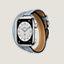 Series&nbsp;7 case & Band Apple Watch Hermes Double Tour 41&nbsp;mm&nbsp;Attelage, View: side, side, view 2 of 4