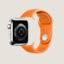 Series&nbsp;7 case & Band Apple Watch Hermes Double Tour 41&nbsp;mm&nbsp;Gourmette, View: Back, back, view 3 of 3