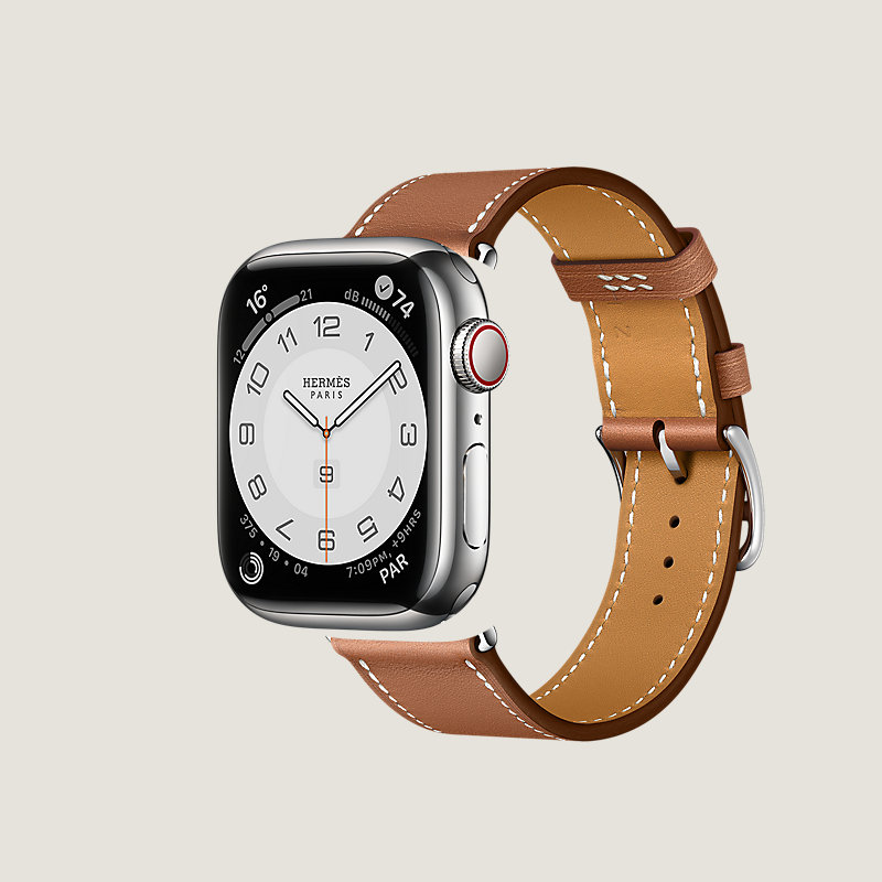 Series&nbsp;7 case & Band Apple Watch Hermes Single Tour 41&nbsp;mm