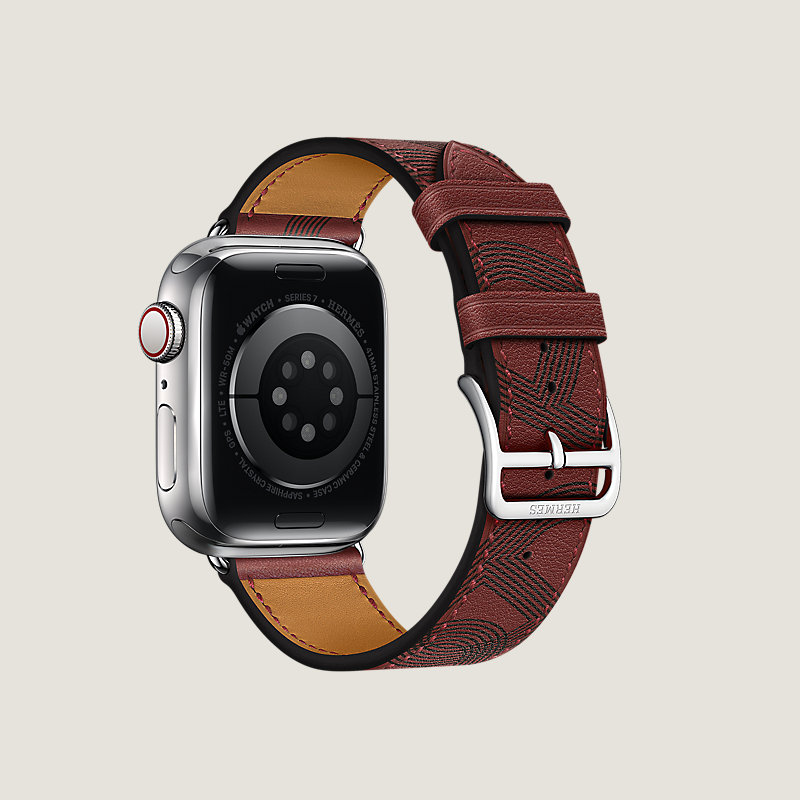 Series&nbsp;7 case & Band Apple Watch Hermes Single Tour 41&nbsp;mm