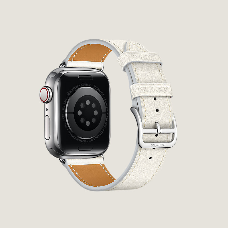 Series&nbsp;7 case & Band Apple Watch Hermès Single Tour 41&nbsp;mm