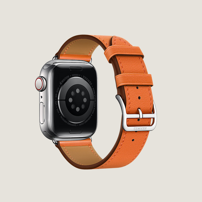 Series&nbsp;7 case & Band Apple Watch Hermes Single Tour 41&nbsp;mm