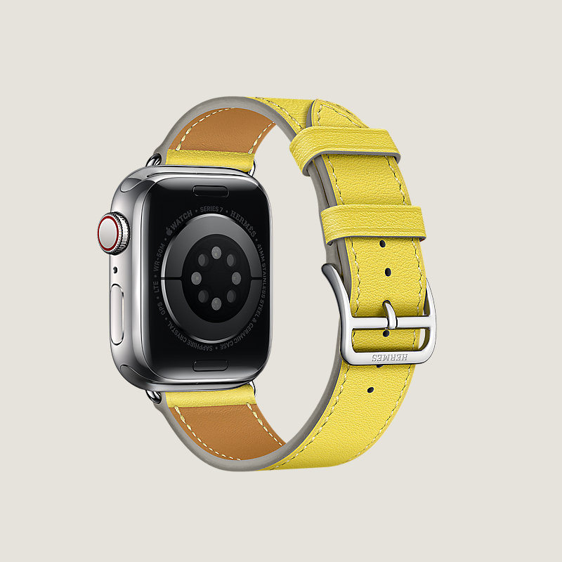 Series&nbsp;7 case & Band Apple Watch Hermes Single Tour 41&nbsp;mm