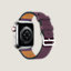 Series&nbsp;7 case & Band Apple Watch Hermes Single Tour 41&nbsp;mm, View: Back, back, view 3 of 4