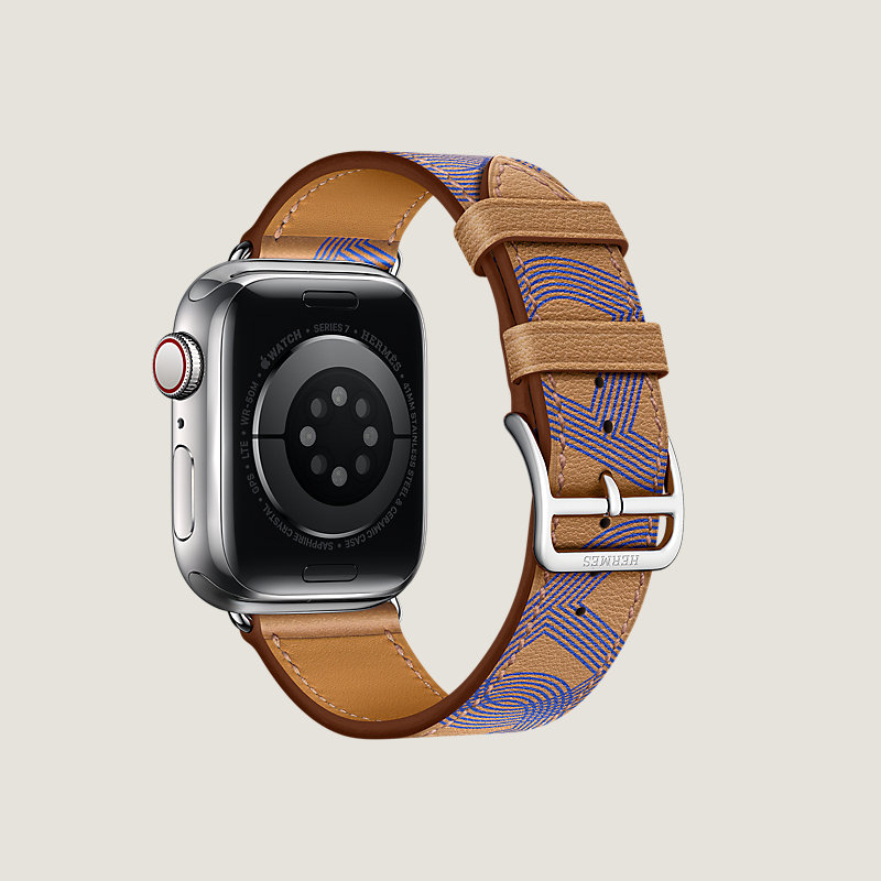 Series&nbsp;7 case & Band Apple Watch Hermes Single Tour 41&nbsp;mm