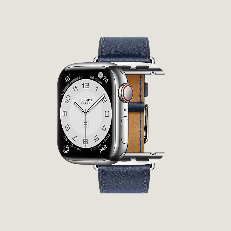 Series&nbsp;7 case & Band Apple Watch Hermes Single Tour 41&nbsp;mm