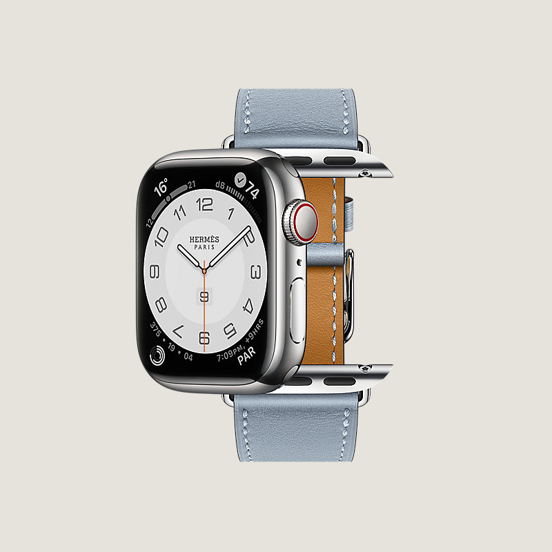 Series&nbsp;7 case & Band Apple Watch Hermes Single Tour 41&nbsp;mm