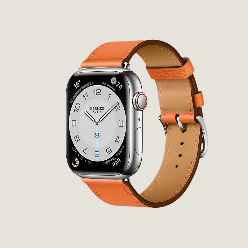 Series&nbsp;7 case & Band Apple Watch Hermes Single Tour 41&nbsp;mm