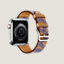 Series&nbsp;7 case & Band Apple Watch Hermes Single Tour 41&nbsp;mm, View: Back, back, view 3 of 4
