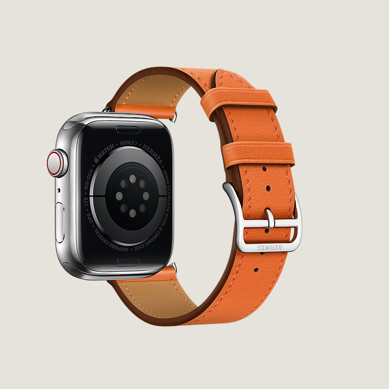 Series&nbsp;7 case & Band Apple Watch Hermes Single Tour 41&nbsp;mm