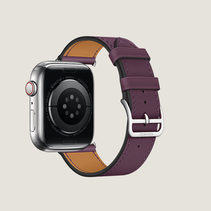 Series&nbsp;7 case & Band Apple Watch Hermes Single Tour 41&nbsp;mm