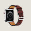 Series&nbsp;7 case & Band Apple Watch Hermes Single Tour 41&nbsp;mm, View: Back, back, view 3 of 4