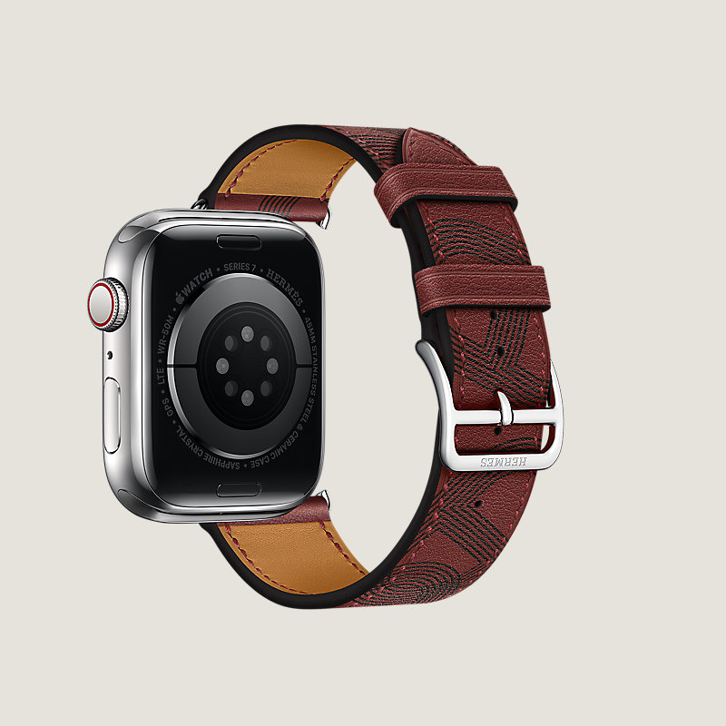 Series&nbsp;7 case & Band Apple Watch Hermes Single Tour 41&nbsp;mm