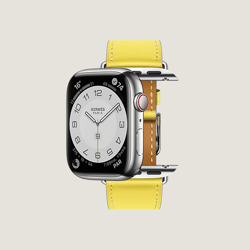 Series&nbsp;7 case & Band Apple Watch Hermes Single Tour 41&nbsp;mm