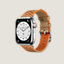 Series&nbsp;7 case & Band Apple Watch Hermes Single Tour 41&nbsp;mm&nbsp;Jumping, View: side, side, view 2 of 3