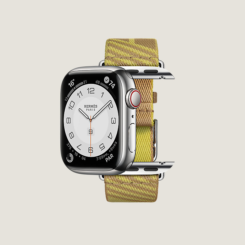 Series&nbsp;7 case & Band Apple Watch Hermes Single Tour 41&nbsp;mm&nbsp;Jumping