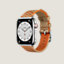 Series&nbsp;7 case & Band Apple Watch Hermes Single Tour 41&nbsp;mm&nbsp;Jumping, View: side, side, view 2 of 4