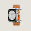 Series&nbsp;7 case & Band Apple Watch Hermes Single Tour 41&nbsp;mm&nbsp;Jumping, View: front, front, view 4 of 4