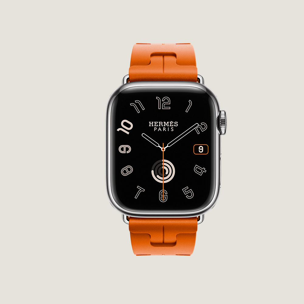 Hermes Apple Watch Attelage Orange Double Tour Orange 40mm band only SOLD  OUT