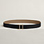 Serif belt buckle & Reversible leather strap 32&nbsp;mm, View: , view 2 of 3