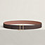 Serif belt buckle & Reversible leather strap 32&nbsp;mm, View: , view 2 of 3