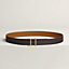 Serif belt buckle & Reversible leather strap 32&nbsp;mm, View: , view 1 of 3