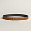 Serif belt buckle & Reversible leather strap 32&nbsp;mm, View: , view 2 of 3